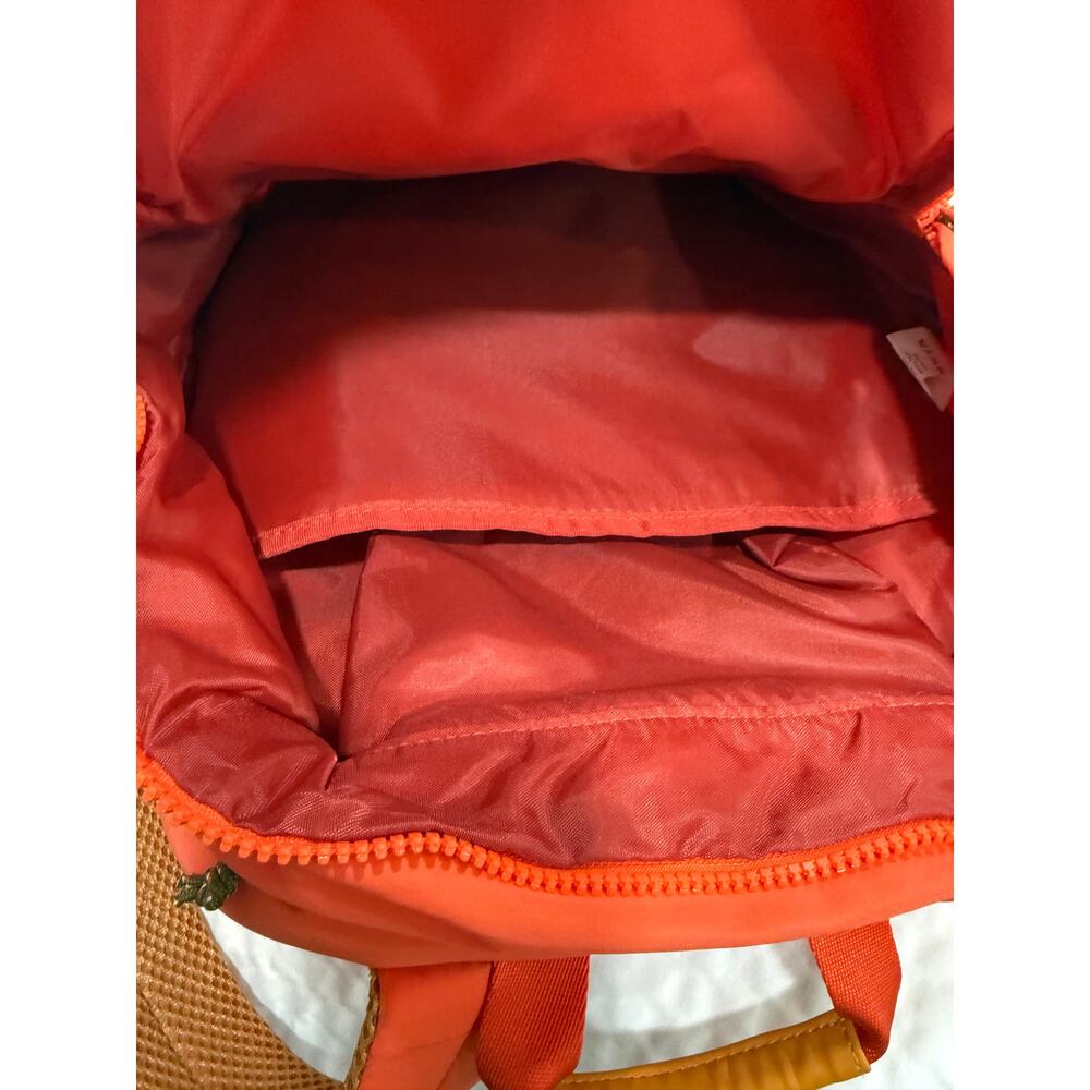 doTERRA Hot Orange Nylon Backpack Travel Daypack School Work Laptop Carryall Bag - Picture 13 of 14